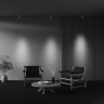 Потолочный светильник MAYTONI FOCUS LED C055CL-L12W2,7K-W-PT